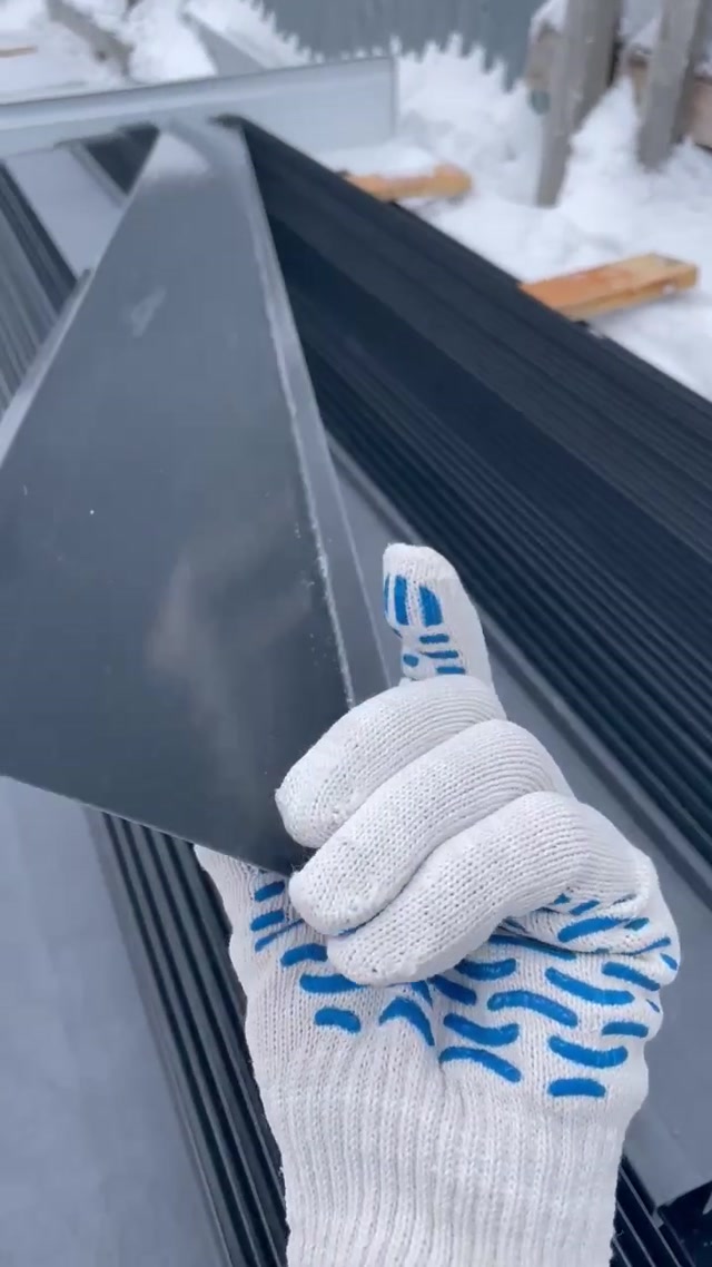 Видео: демонстрация доборных элементов